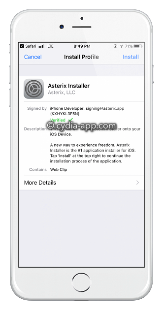 asterix_installer app
