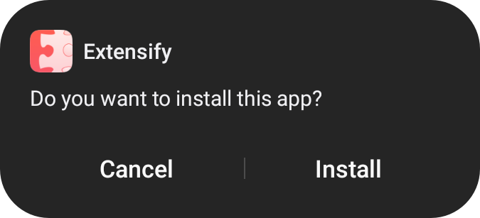 extensify android app