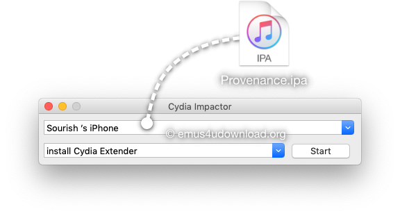 cydia impactor provenance ipa file